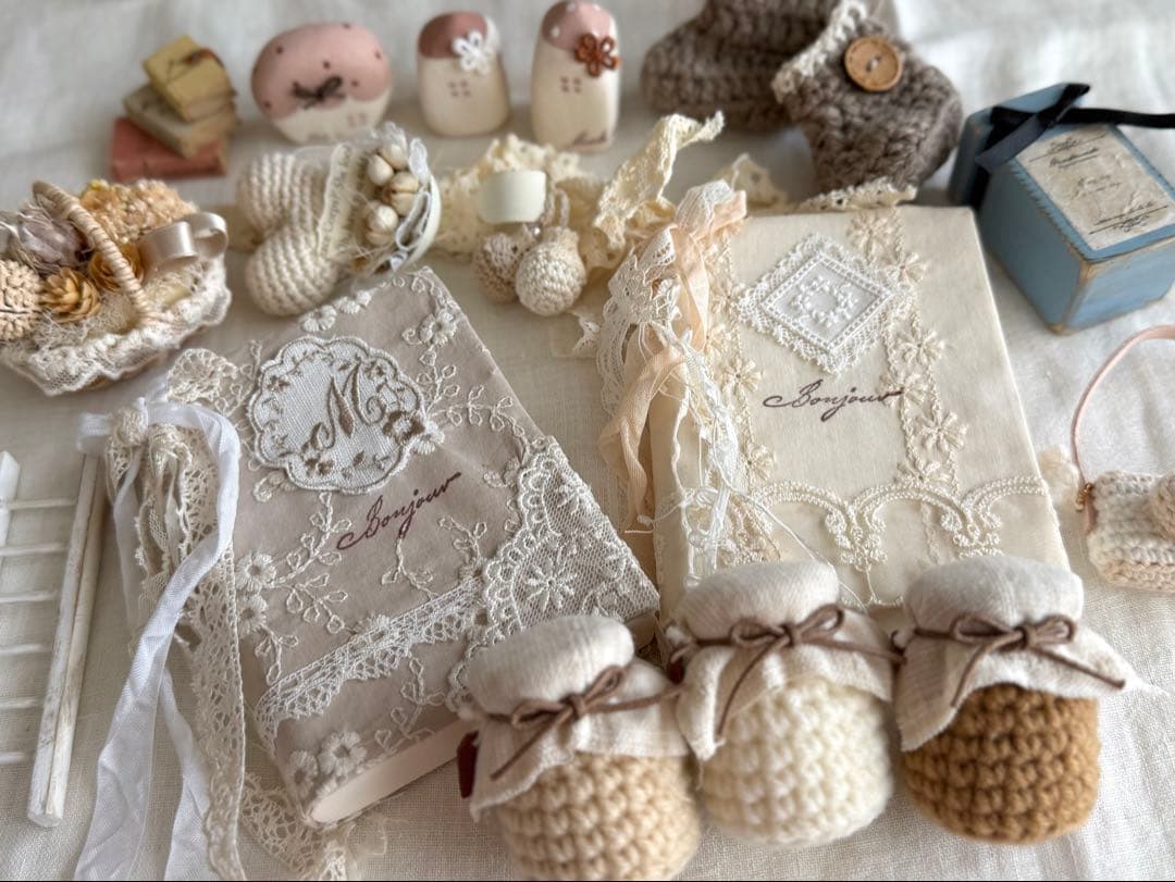ナチュラル&アンティーク系雑貨セット◾️作家ハンドメイド インテリア salut!