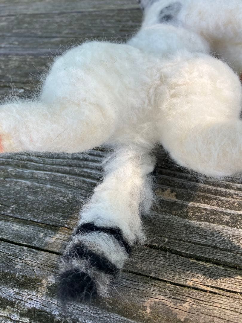 羊毛フェルトの猫人形