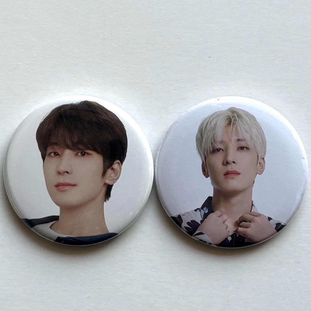 seventeen カフェ ソウル 缶バッジ ウォヌ　あいのちから　アクスタ