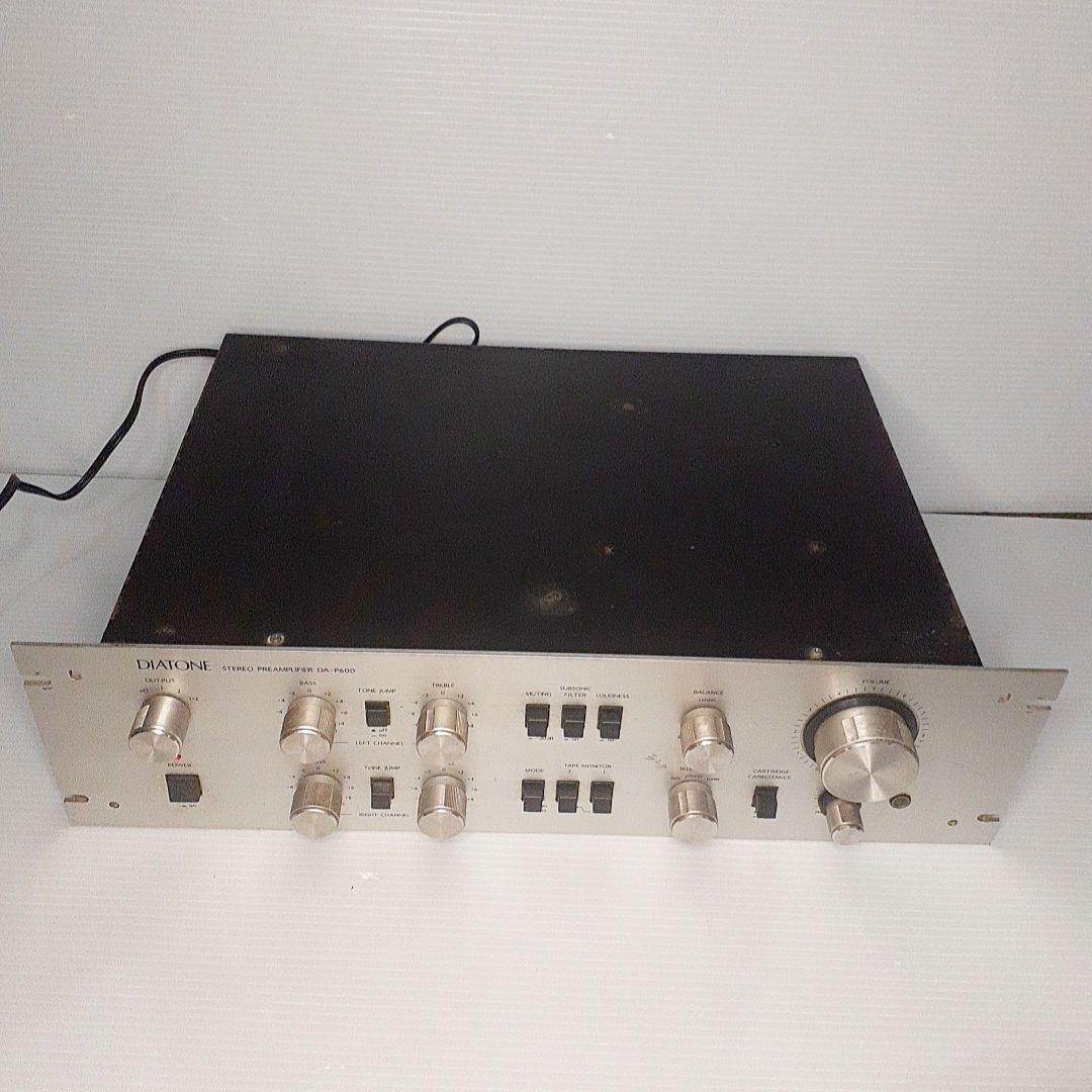 DIATONE DA-P600　プリアンプ　音だしOK　簡易除菌清掃済