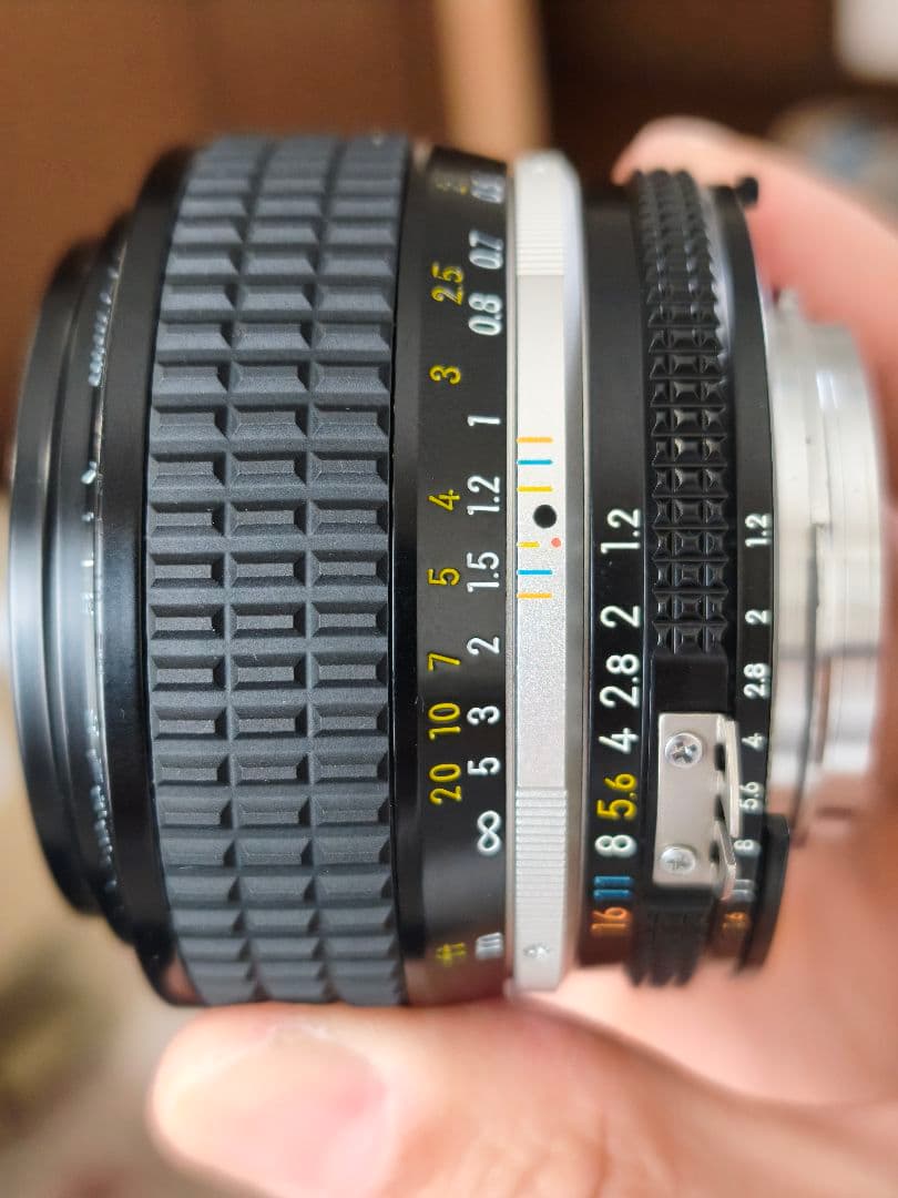 Ai Nikkor 50mm f/1.2S﻿　レンズ