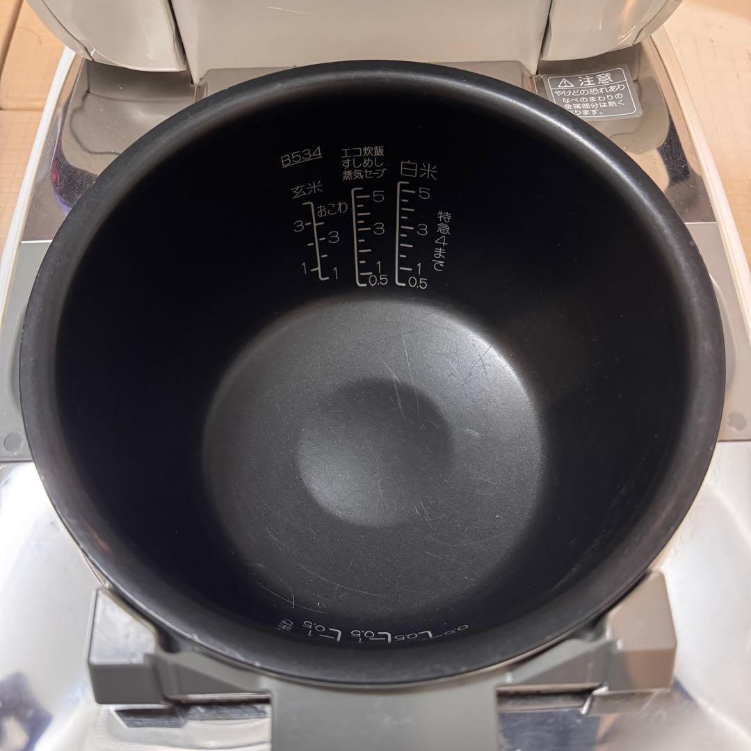 ZOUJIRUSHI 炊飯器 象印 NW-KB10 炎舞炊き 白