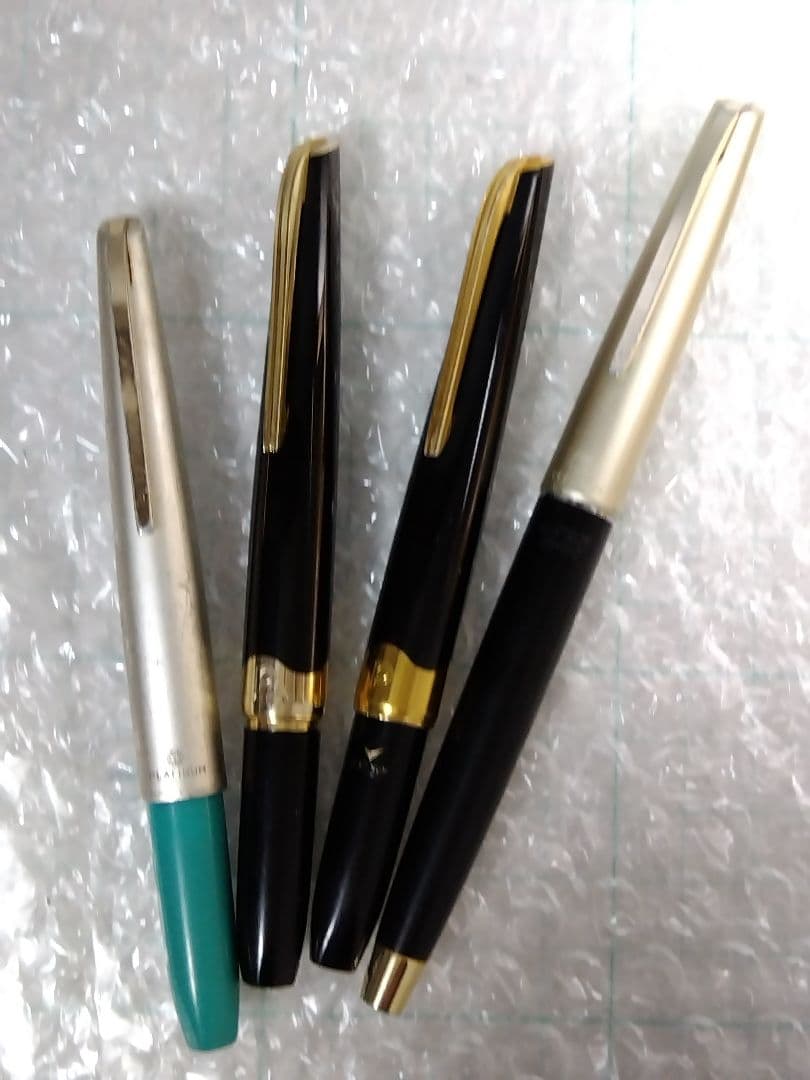 【全部 刻印14K あり】万年筆、合計４本、まとめ売り