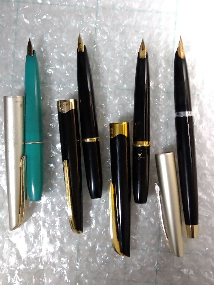 【全部 刻印14K あり】万年筆、合計４本、まとめ売り