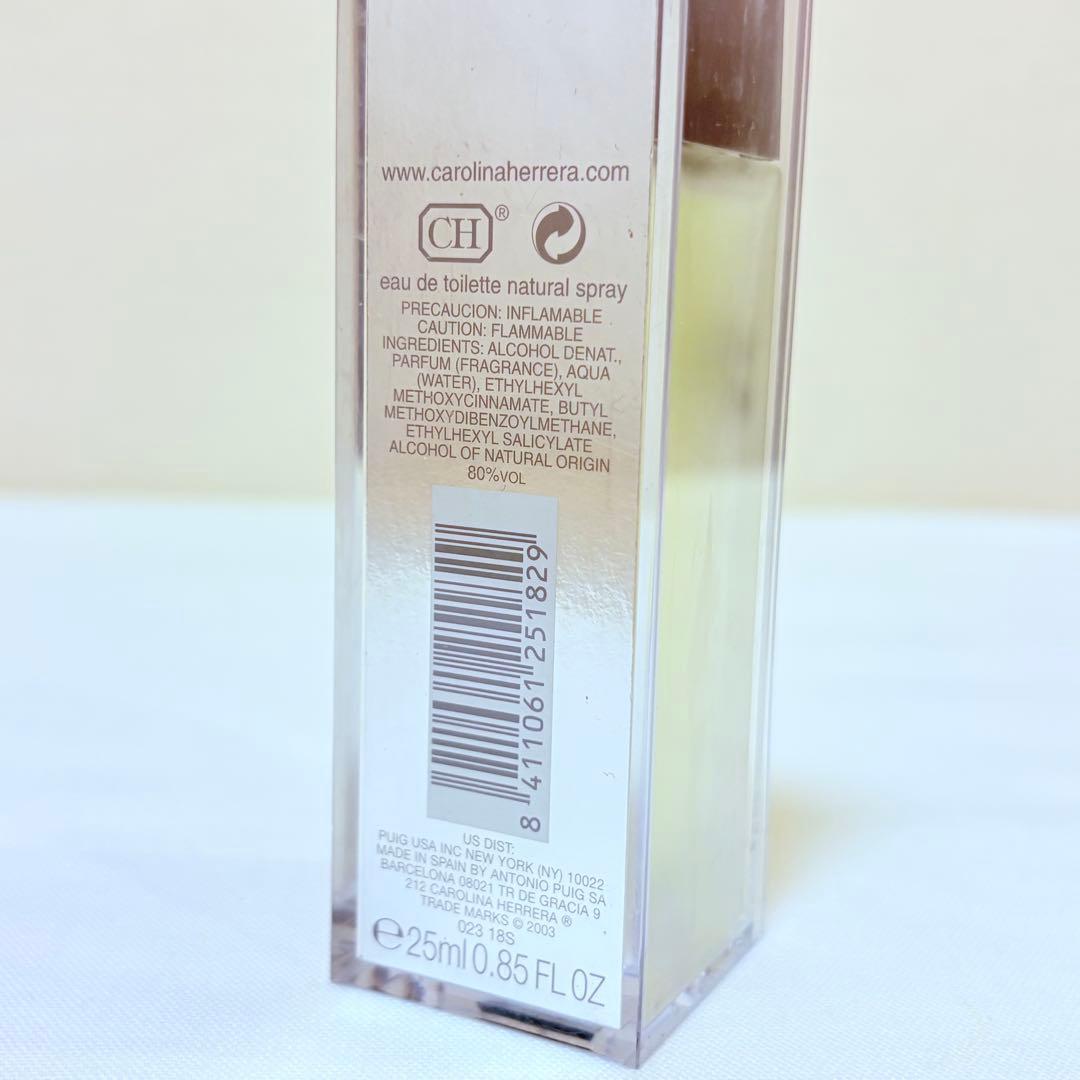 新品未使用　キャロライナヘレラ 212 オードトワレ　香水　25ml