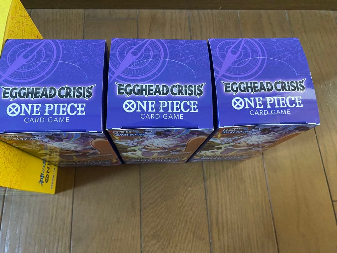 ワンピース　神の島の冒険　エッグヘッドクライシス 8BOX テープ付き　未開封