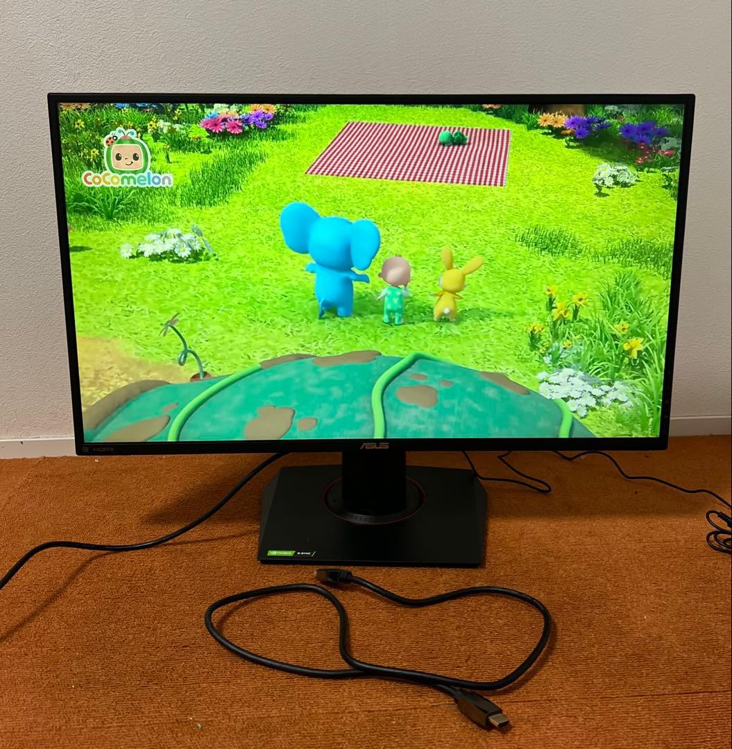 ASUS 165Hz ゲーミングモニター 27インチ スピーカー内蔵