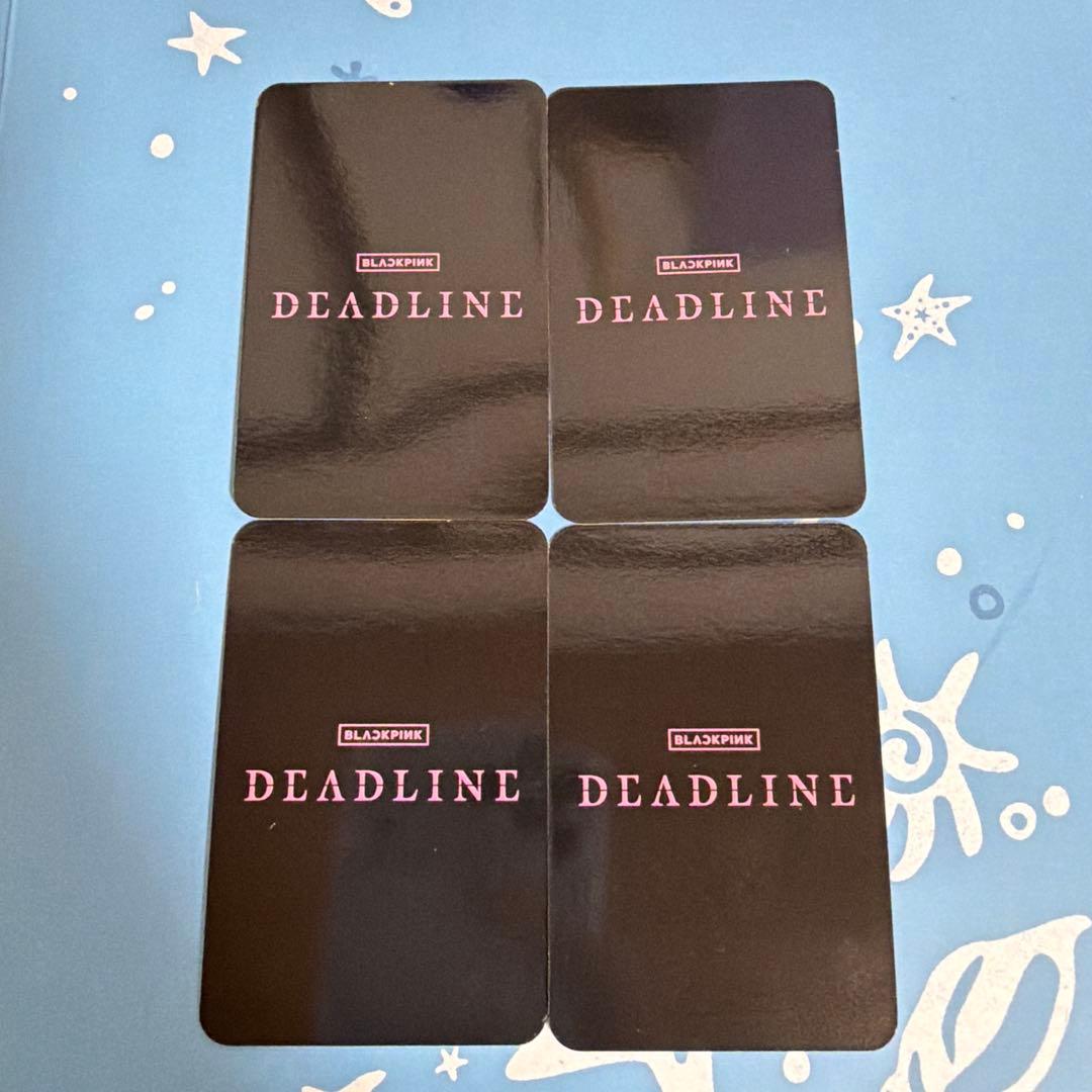 BLACKPINK［DEADLINE］POP-UP STORE 特典トレカ4枚