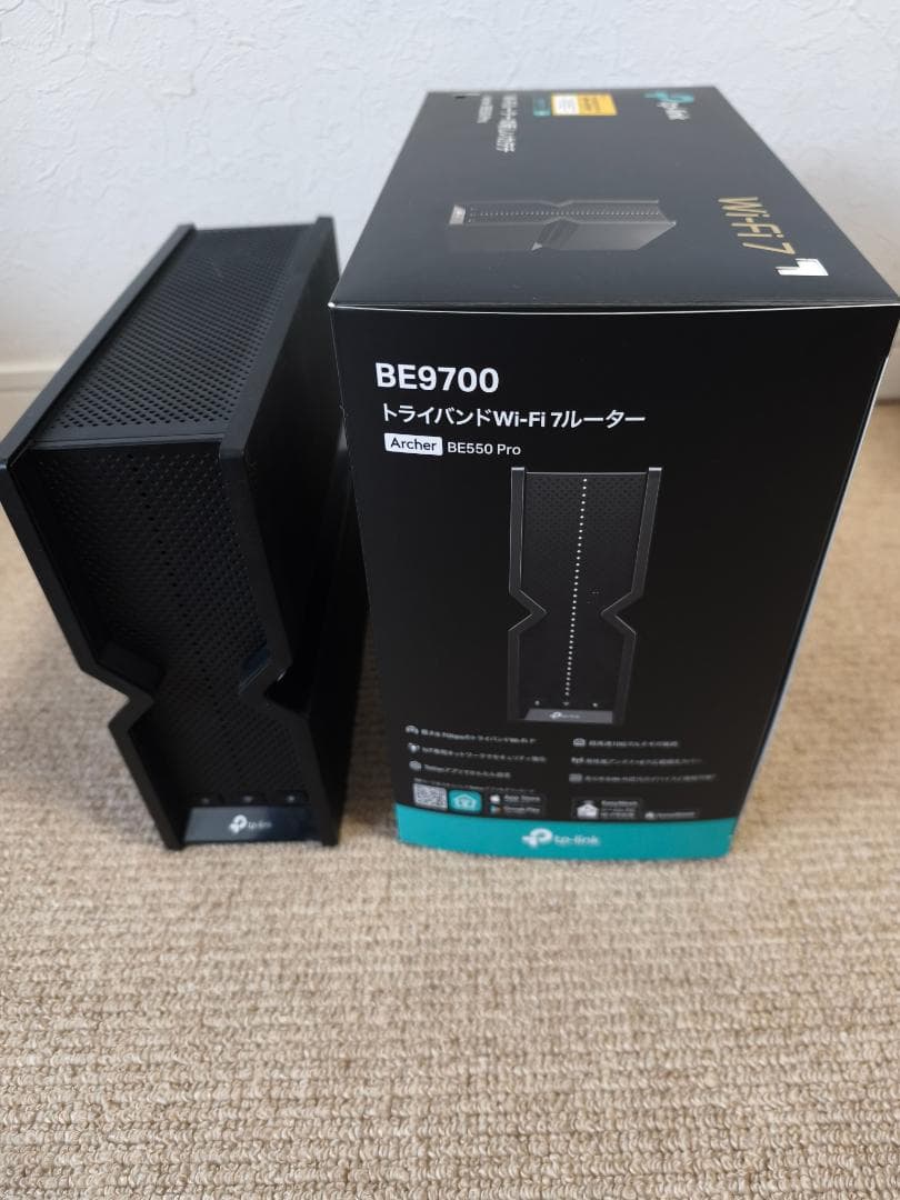 【美品】TP-Link Archer BE550 Pro Wi-Fi 7ルーター