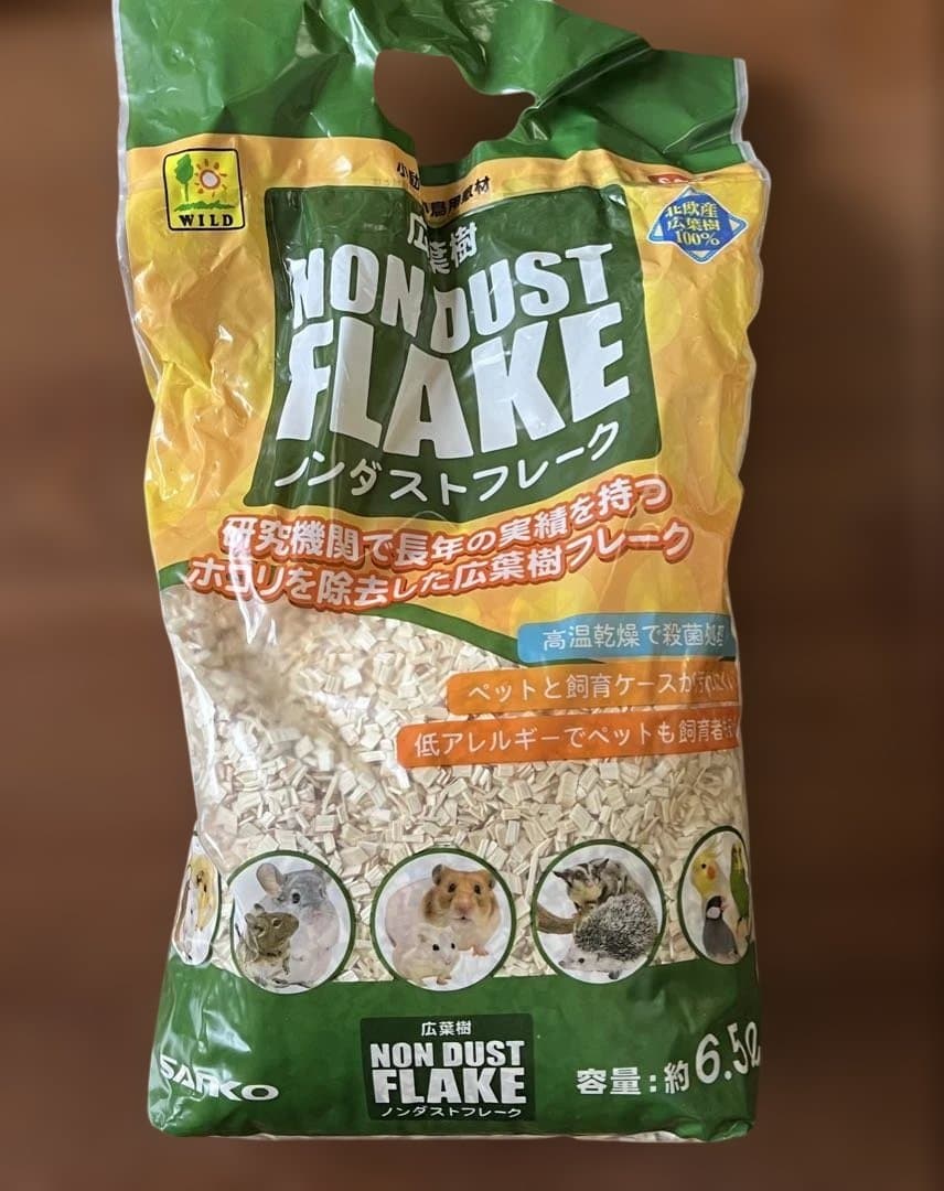 広葉樹ノンダストフレーク　バードヒーター ペット用品