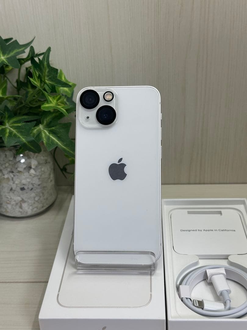 ✅✨美品・100％✨iPhone 13 ミニ 256GB❣️ホワイト