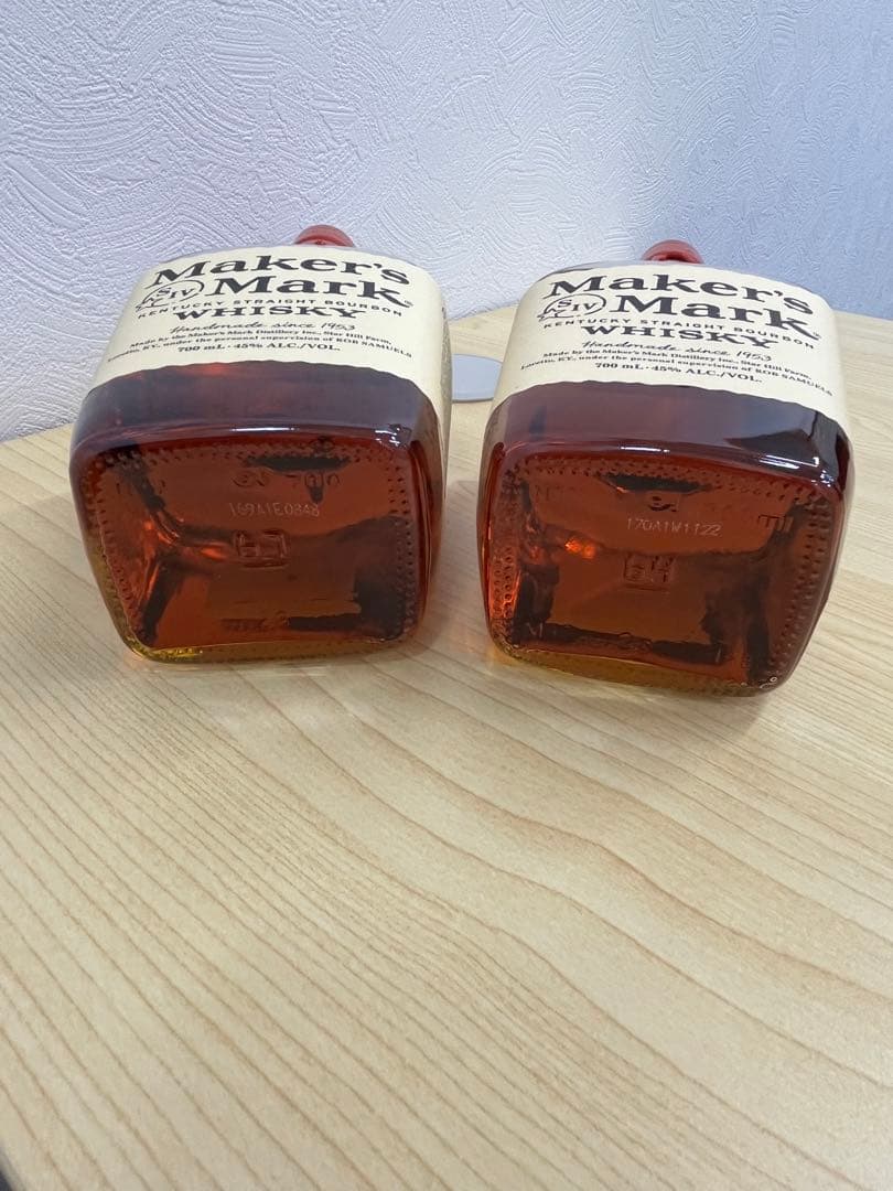 Maker's Mark ウィスキー 2本セット 未開栓