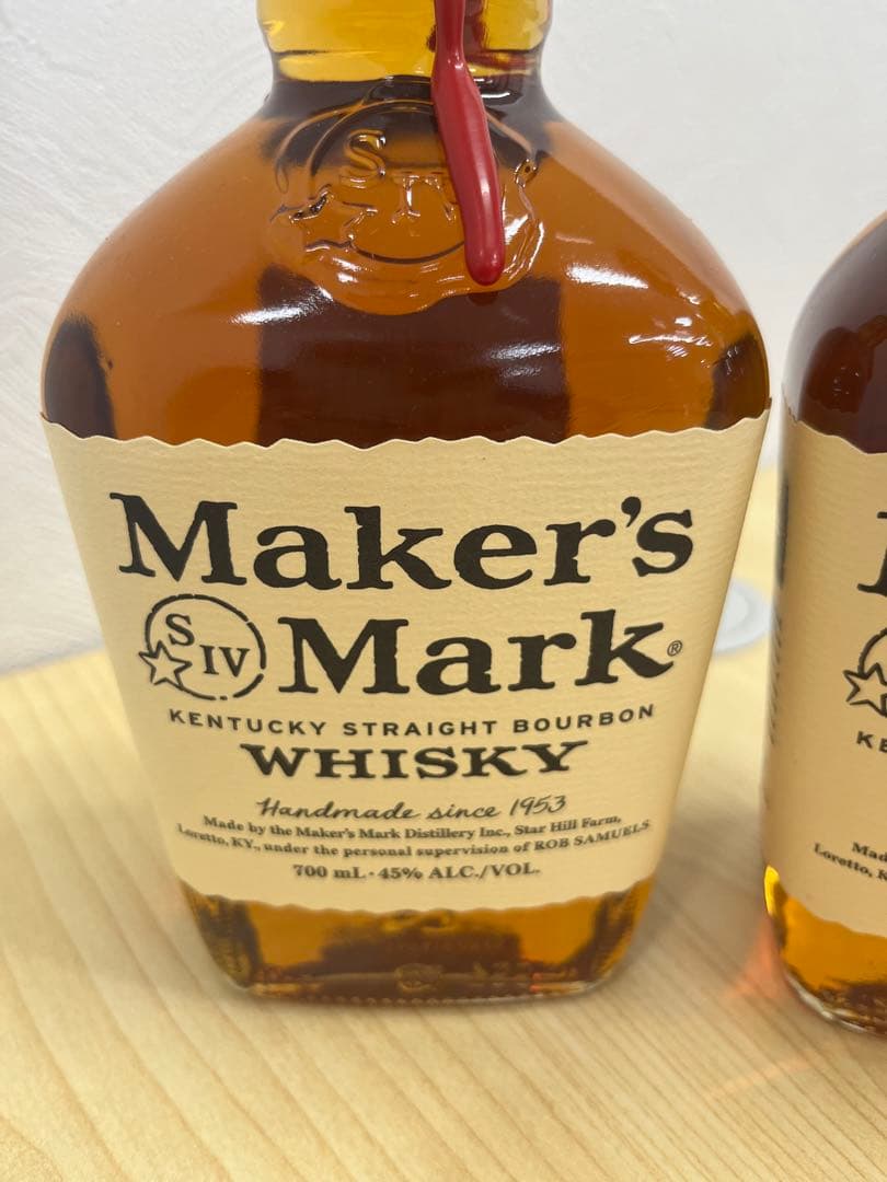 Maker's Mark ウィスキー 2本セット 未開栓