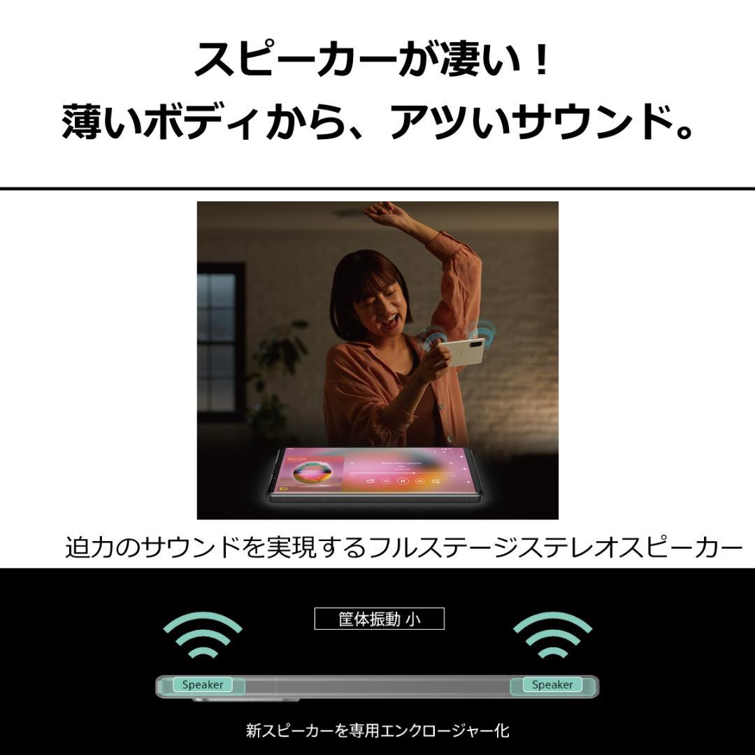 5303スマホ Xperia 5 IV SO-54C SIMフリーホワイト超美品
