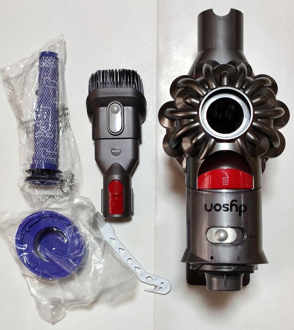 ダイソンSV10KV8掃除機＋マキタ18vアダプターセット 分解清掃済み 動作品