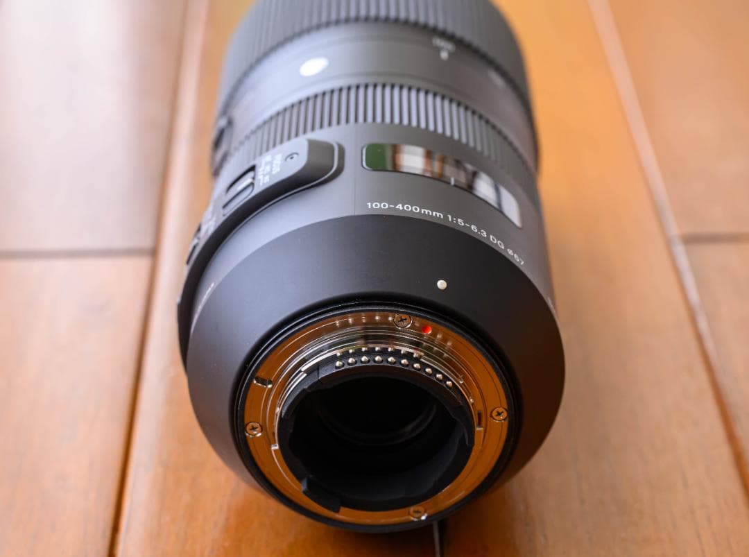 SIGMA 100-400mm F5-6.3 DGニコン用＋USBドック、三脚座