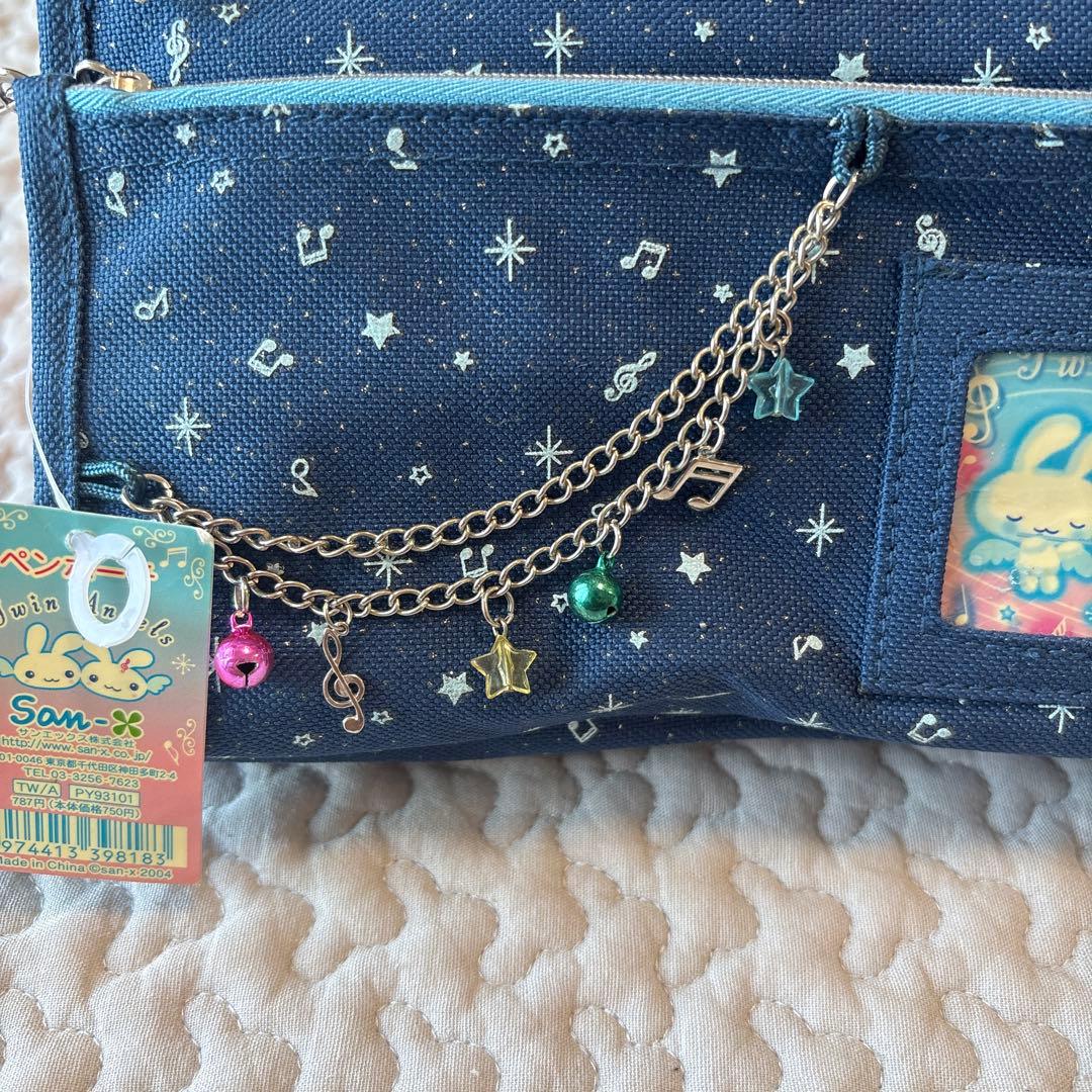 【未使用】サンエックス　ツインエンジェル　ペンケース　筆箱　文具　メモ帳　平成