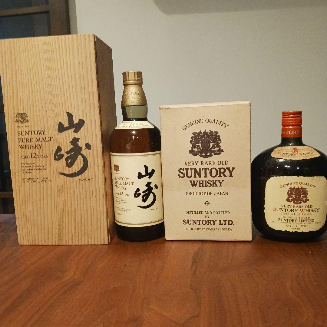 SUNTORY 山崎 12年 ピュアモルトウイスキー 特級OLD 寿ラベル