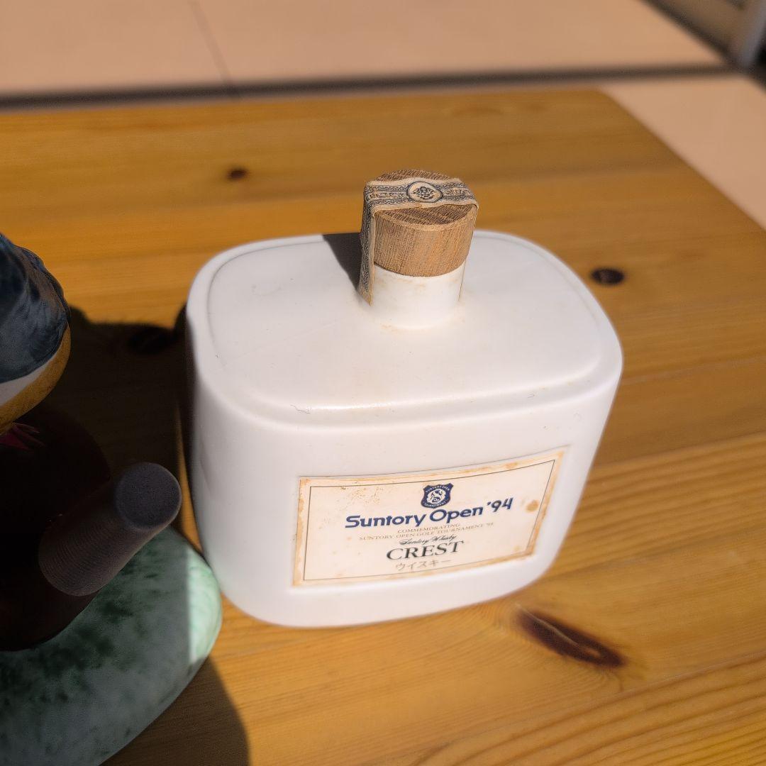 【未開栓】Suntory ウイスキー　crest オープン94記念ボトル