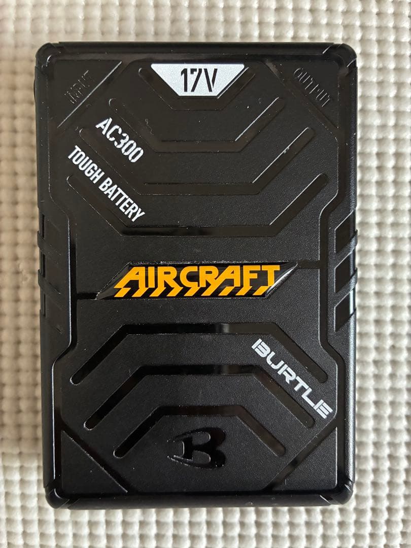 BURTLE AIRCRAFT 17V 空調服セット Mサイズ