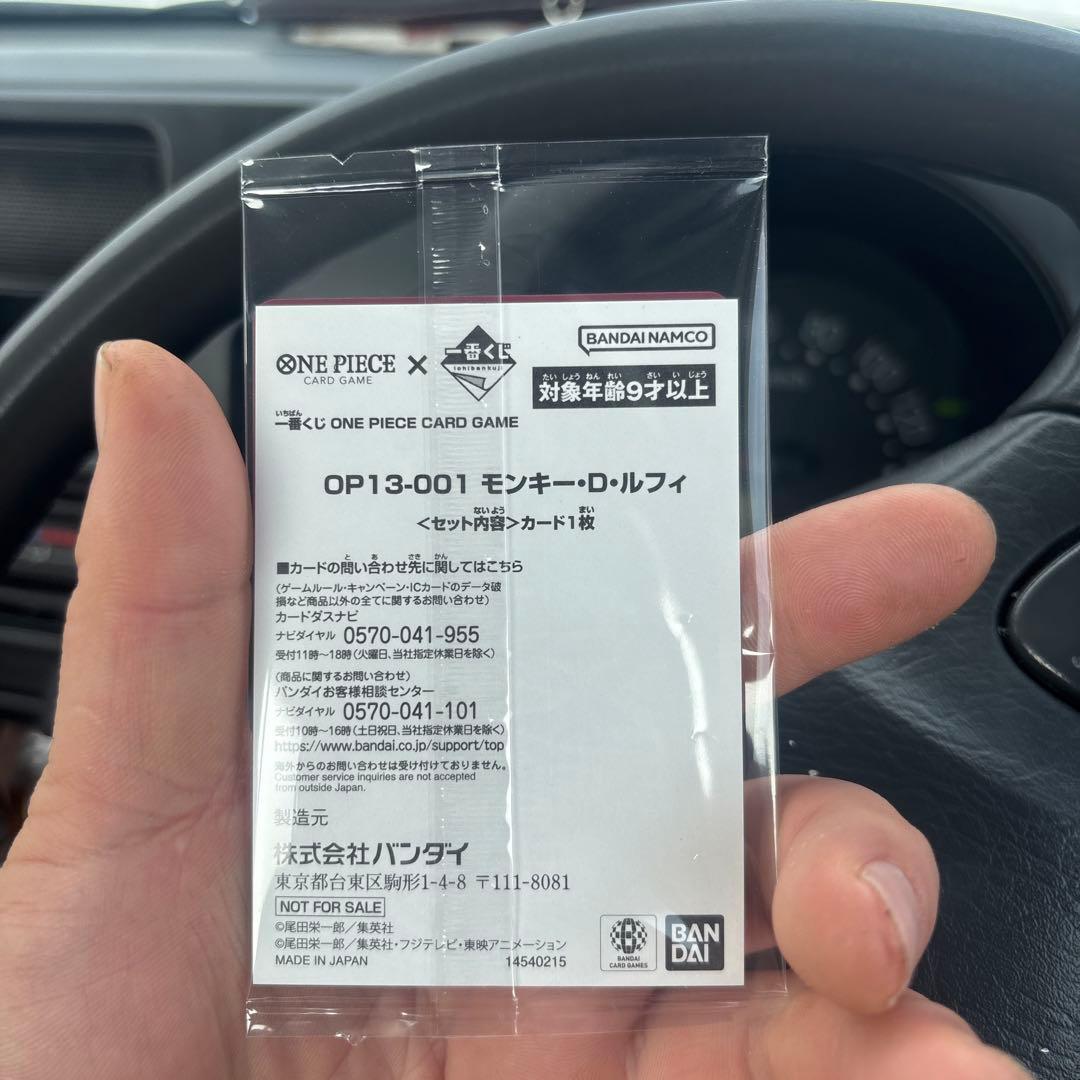 ワンピース　ルフィ　プロモ
