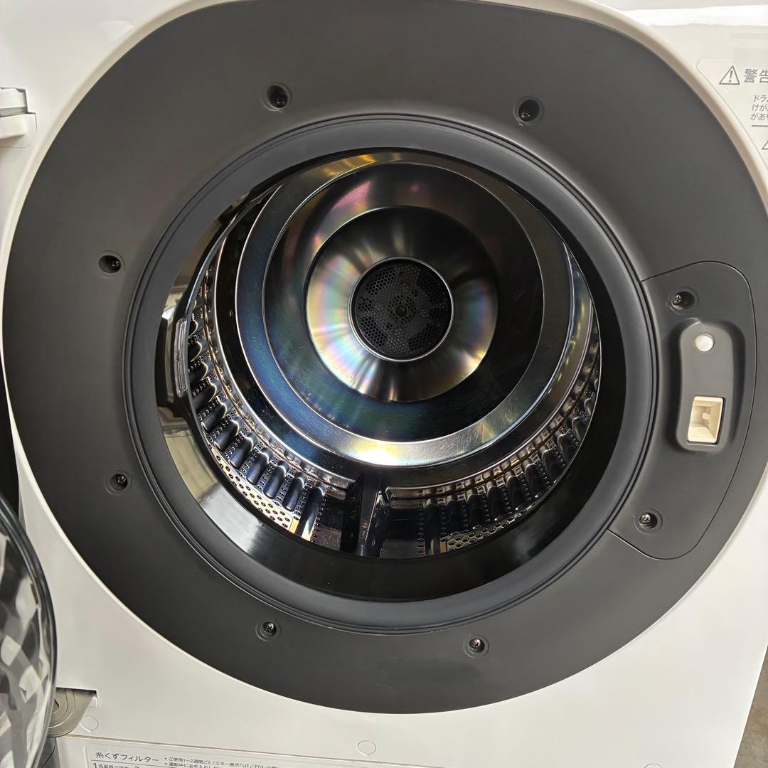 SHARP シャープ ドラム式洗濯機 ES-G11B-SL 11/6kg 左開き