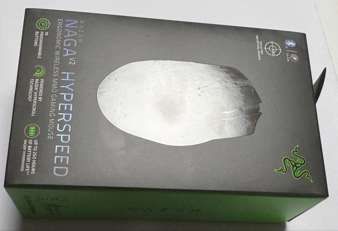 箱有razer nagav2hyperspeed動作確認済チャタリング無USB無