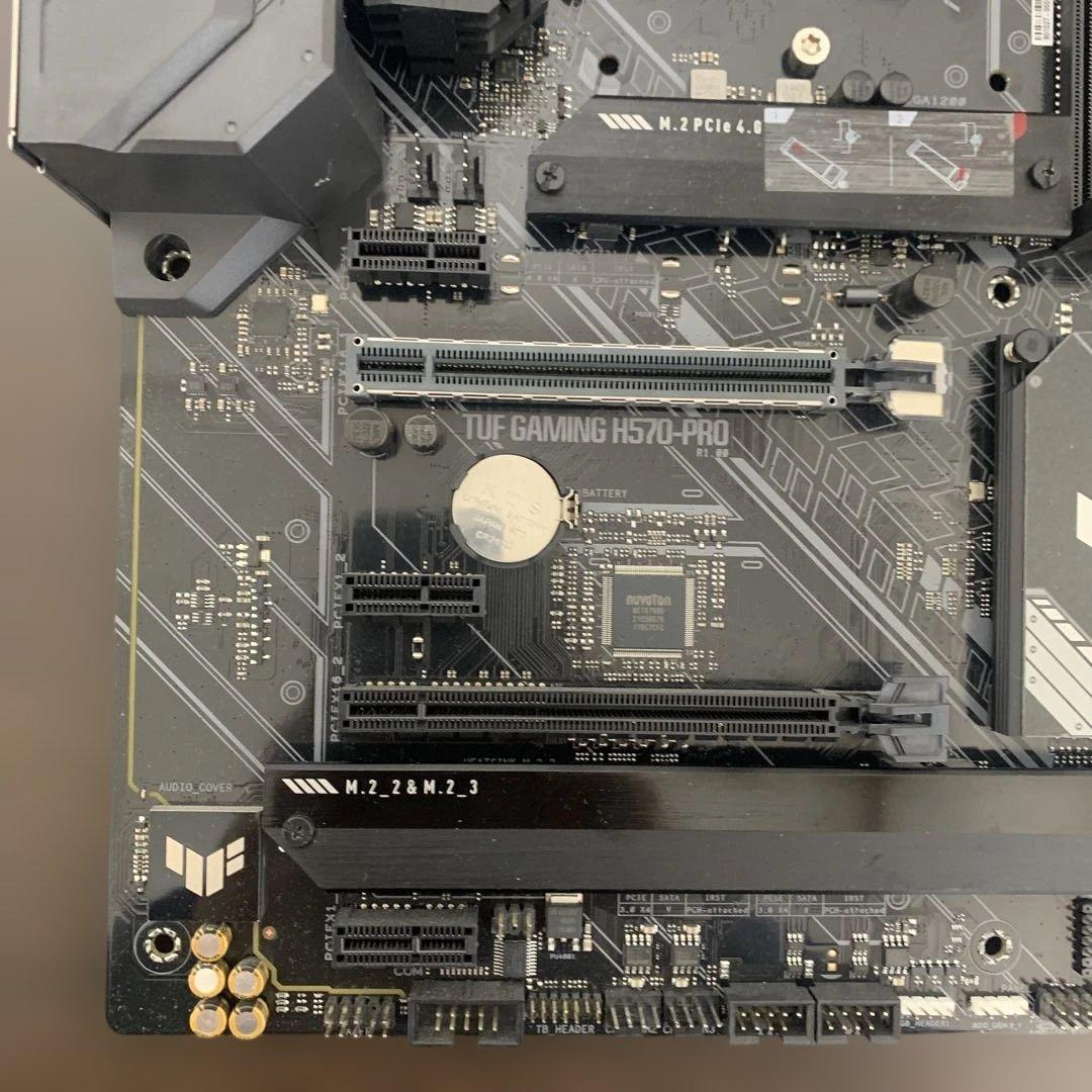 【ジャンク品】ASUS H570-PRO BIOS起動OK ピン補修有