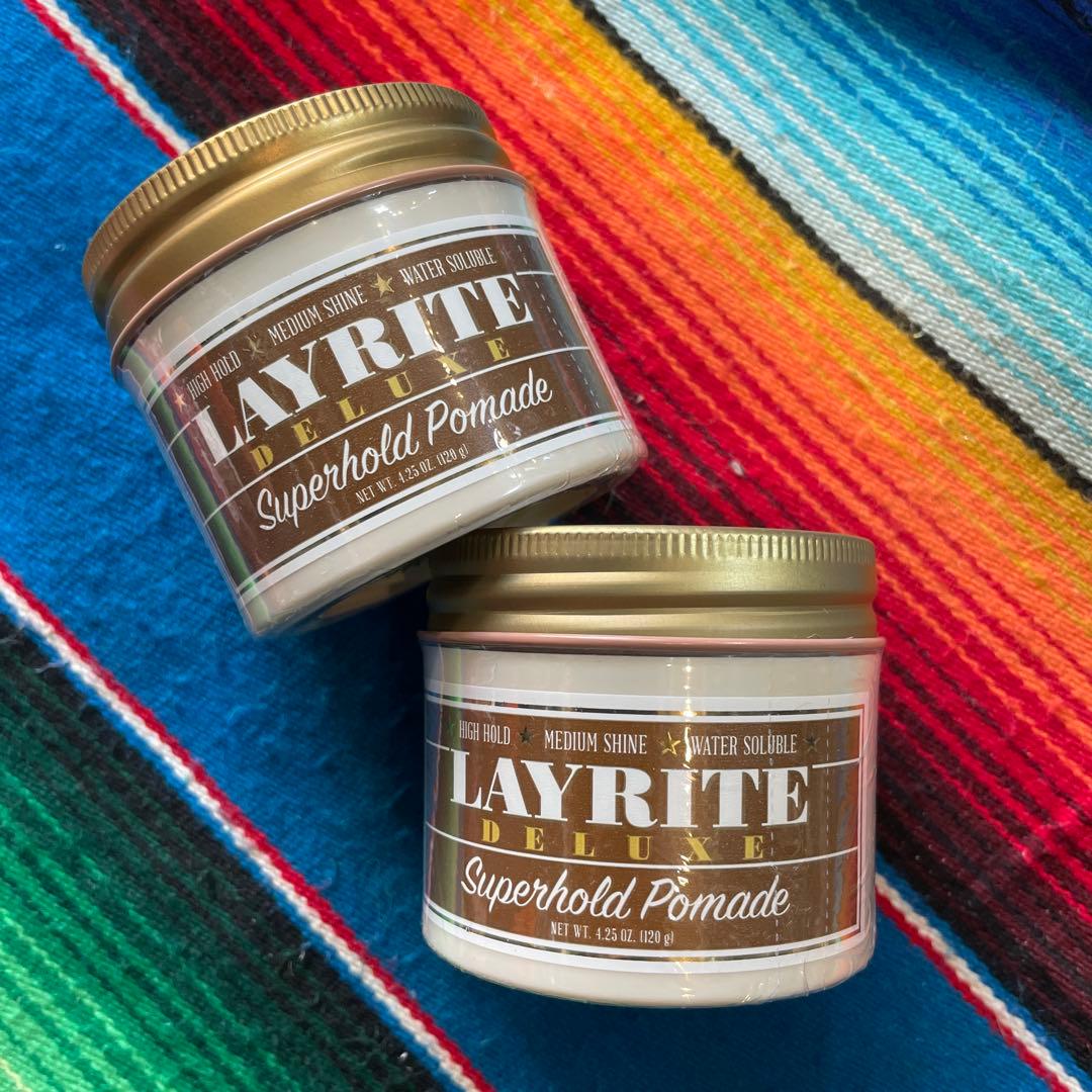 スタイリング剤 LAYRITE Superhold Pomade 4.25oz 120g