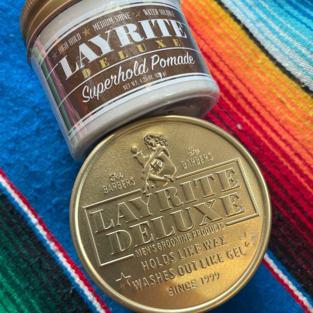 スタイリング剤 LAYRITE Superhold Pomade 4.25oz 120g