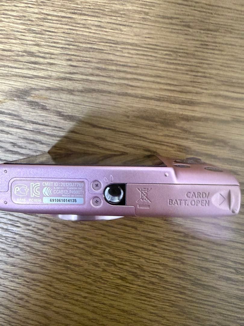 【動作確認済】Canon IXY 100Fコンパクトデジタルカメラ ピンク