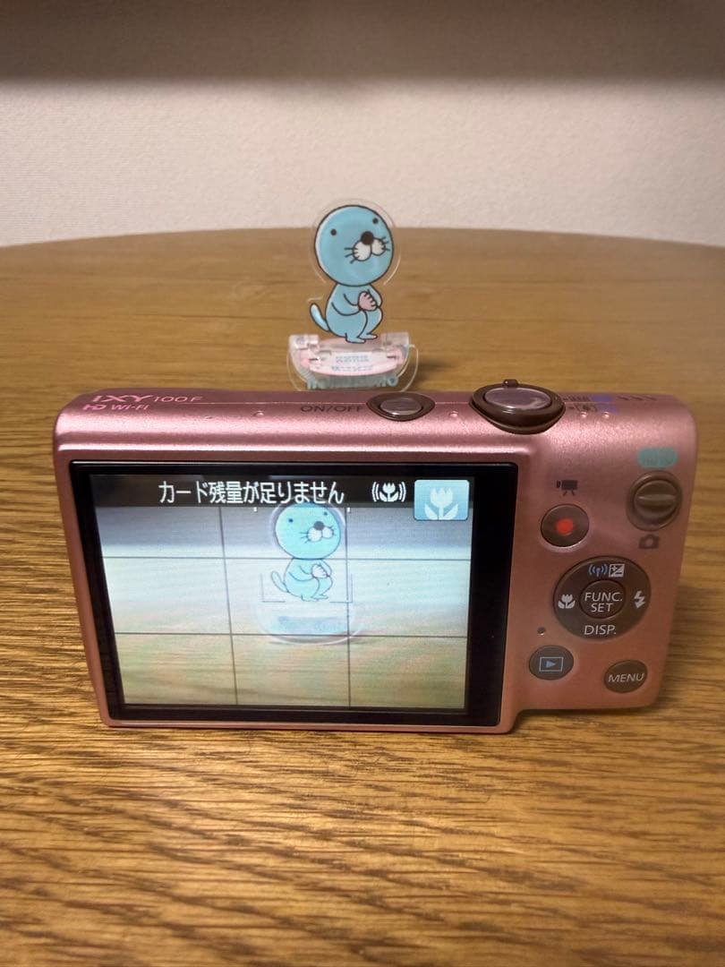 【動作確認済】Canon IXY 100Fコンパクトデジタルカメラ ピンク
