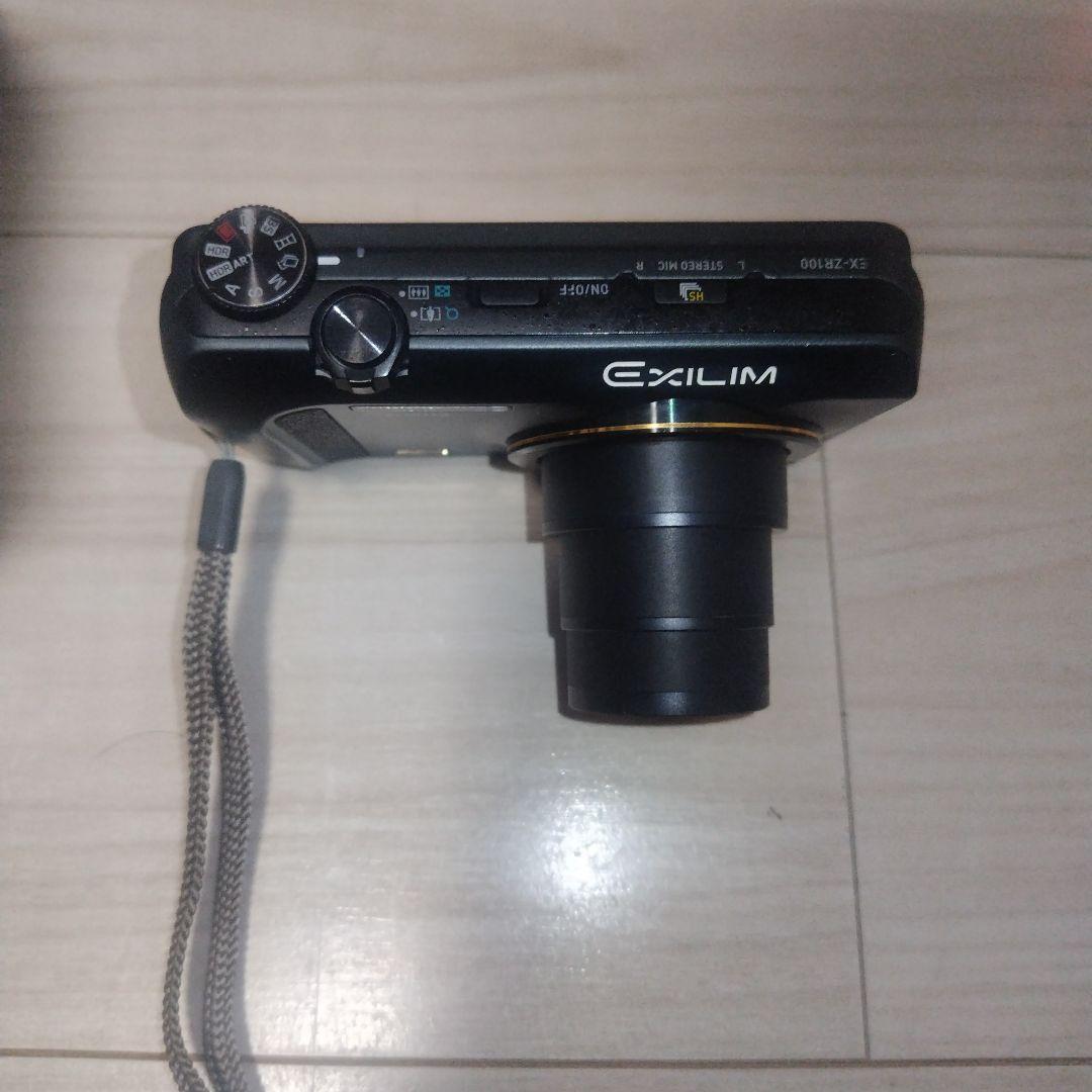 ジャンク品　CASIO EXILIM EX-ZR100 コンパクトデジカメ