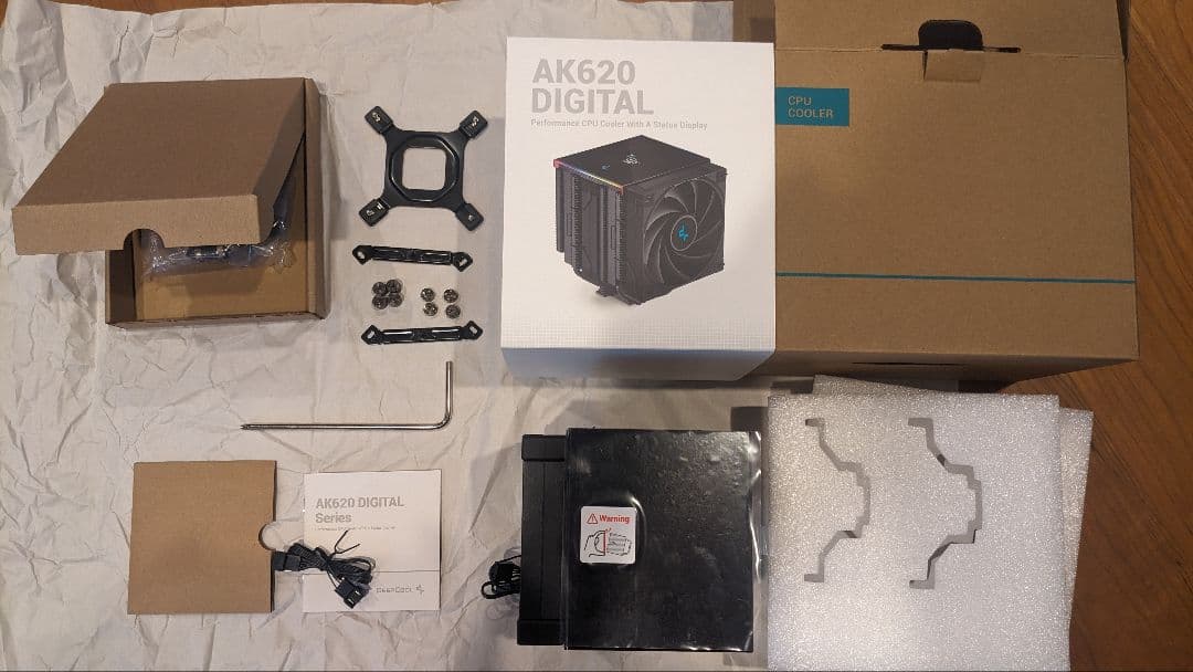 AK620 DIGITAL CPUクーラー