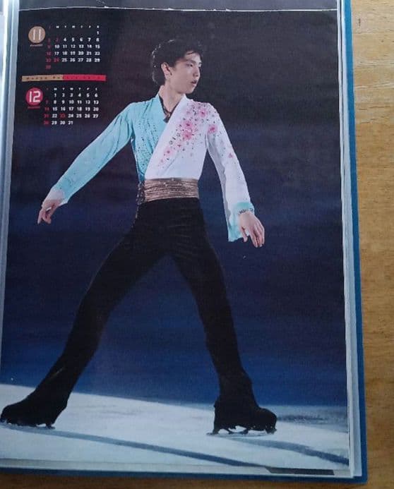 羽生結弦さん カレンダー 2015　2014　2013　Ａ2ファイルまとめ売り