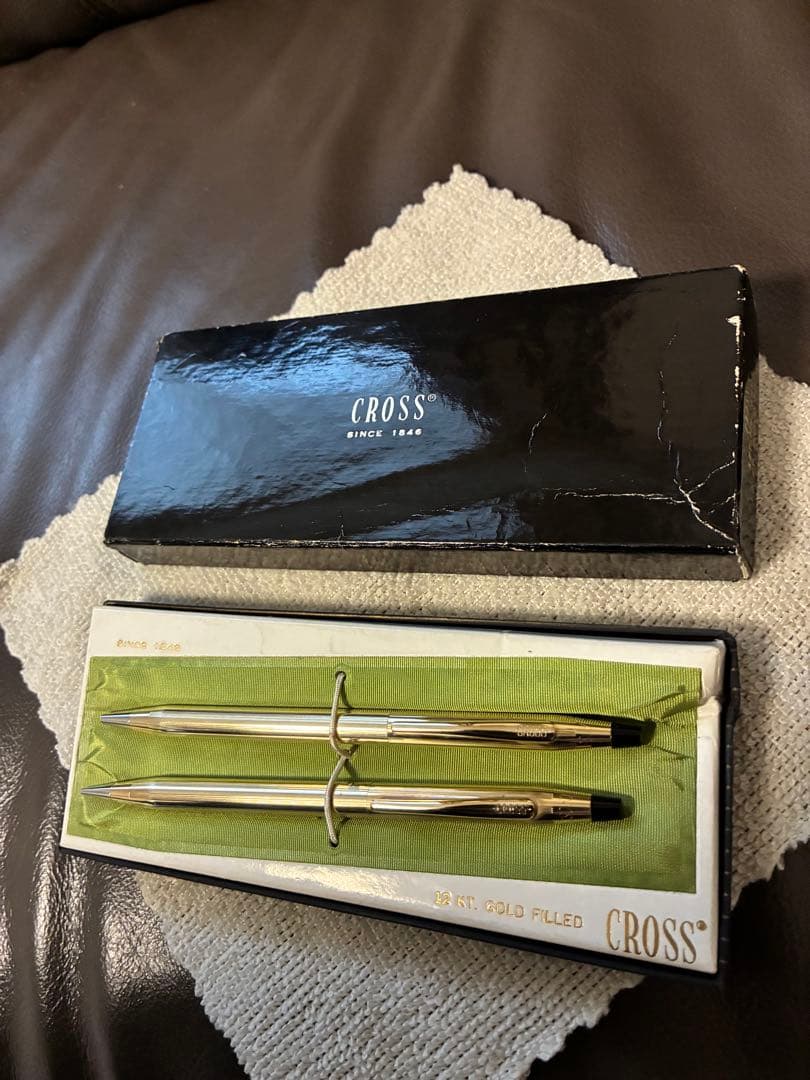 ⭐️CROSS 12KT GOLD FILLED ⭐️ボールペン／ペンシル2本セット