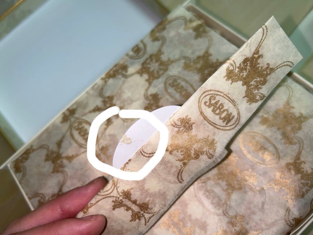 SABON ギフトボックス ゴールド装飾