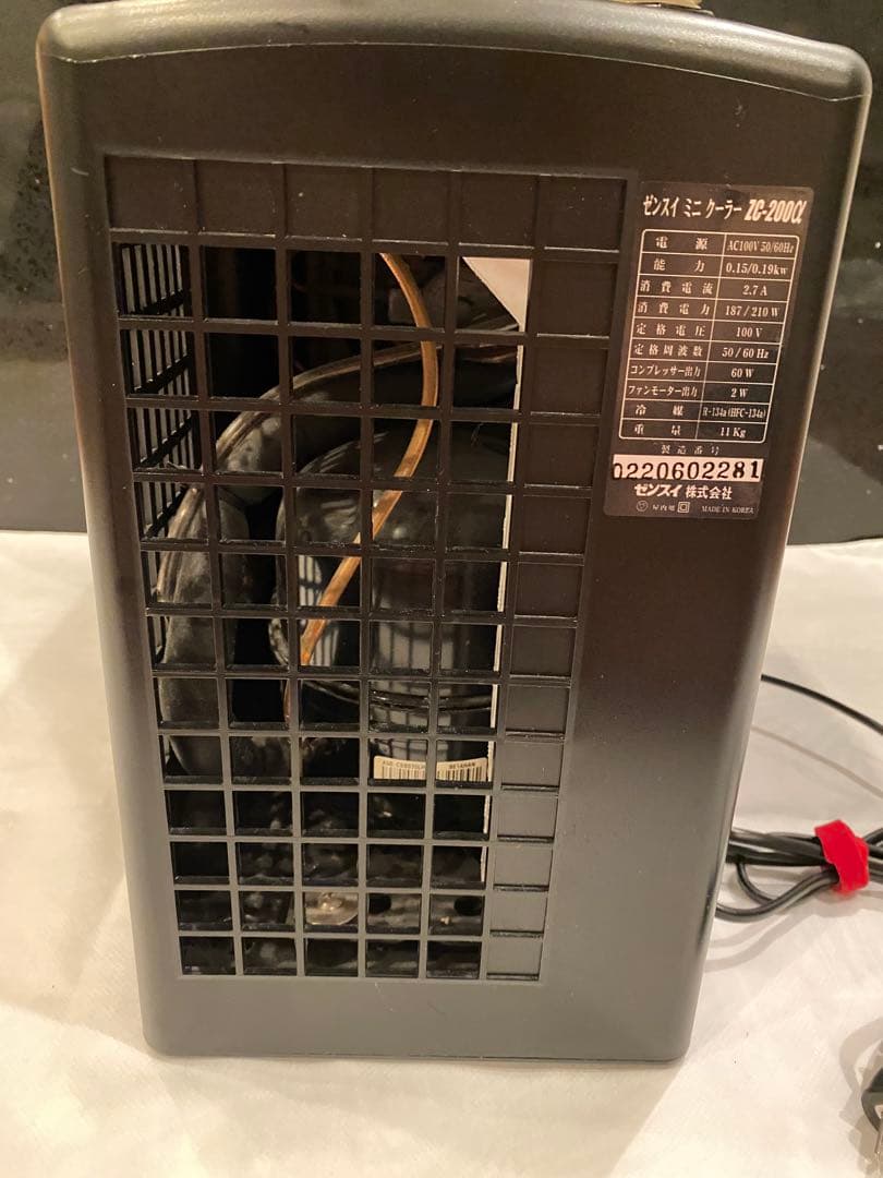 ゼンスイ 水槽用クーラー ZC-200α