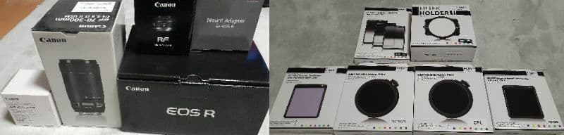 Canon EOS R 撮影機材一式(美品・正常動作品)