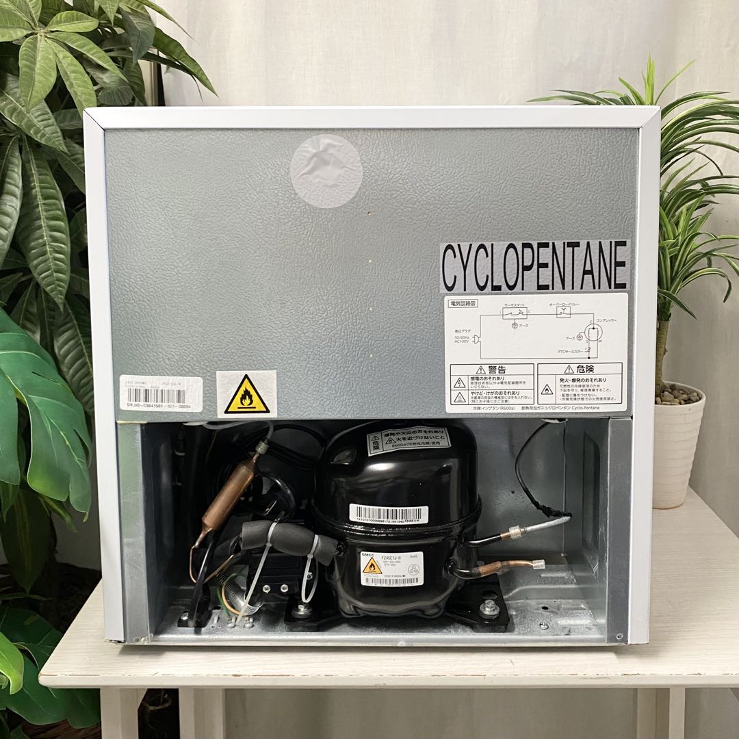 左開き！省スペースや子供部屋、寝室などにもおすすめ！1ドア冷蔵庫45L