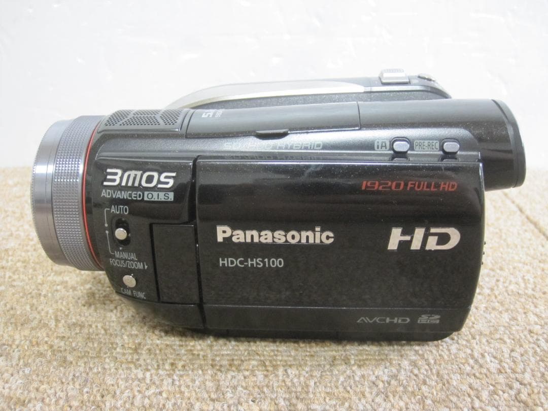Panasonic HDC-HS100 ハンディカム ビデオカメラ 本体 難有