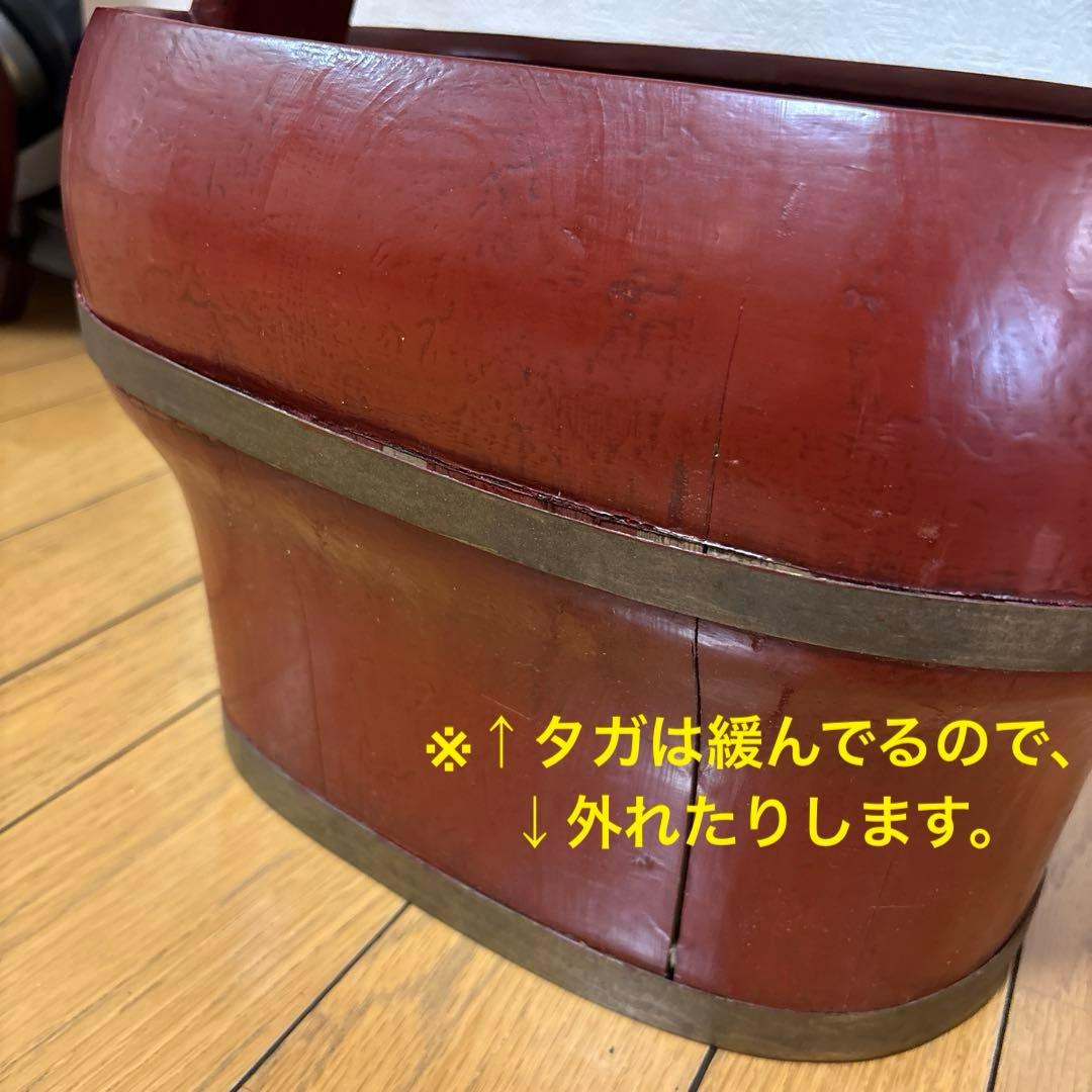 中国骨董 アンティーク 手桶