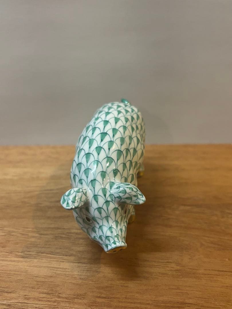 ヘレンド　herend ブタ　豚　置物　陶器