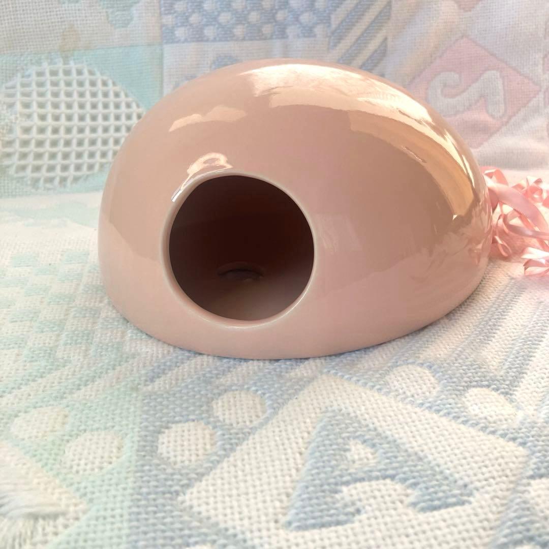 【レア❣️】　ビンテージ　ピンク風船　壁掛けプランター　花瓶　インテリア　ベイビー