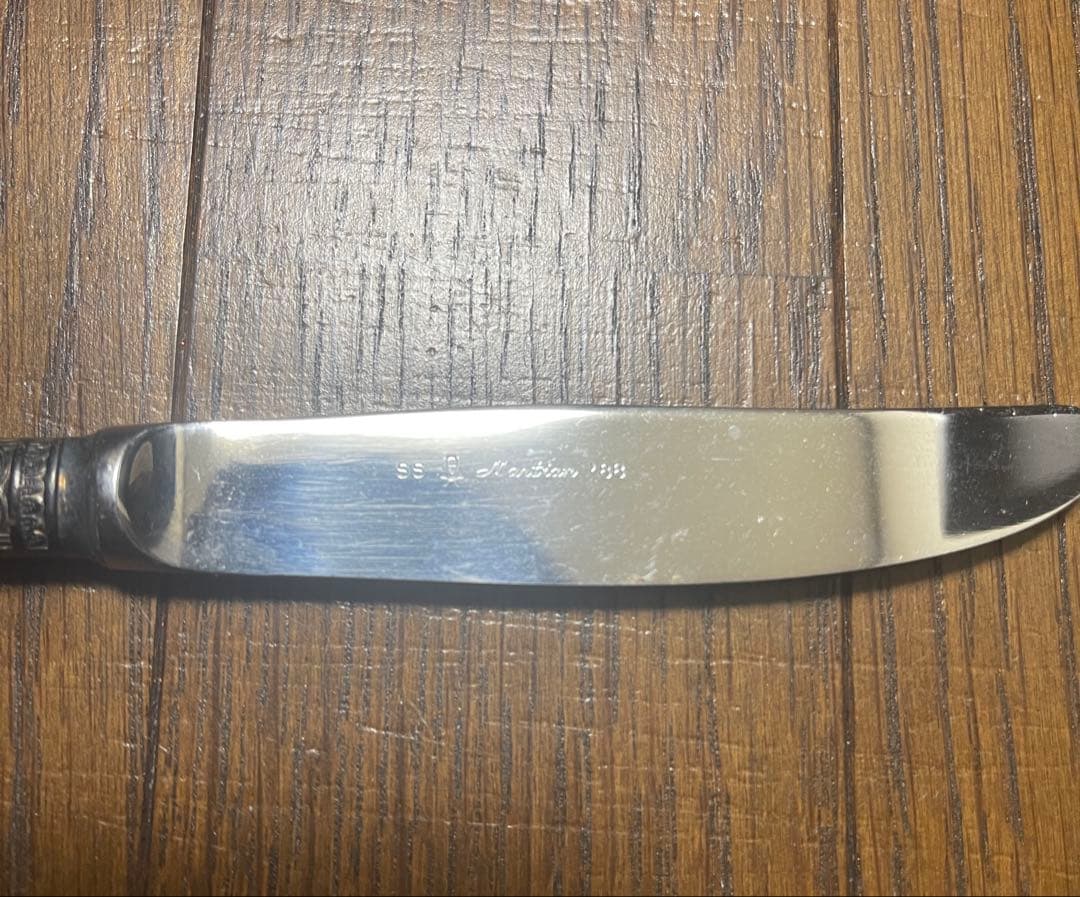 アンティーク品　テーブルナイフ　56.9g