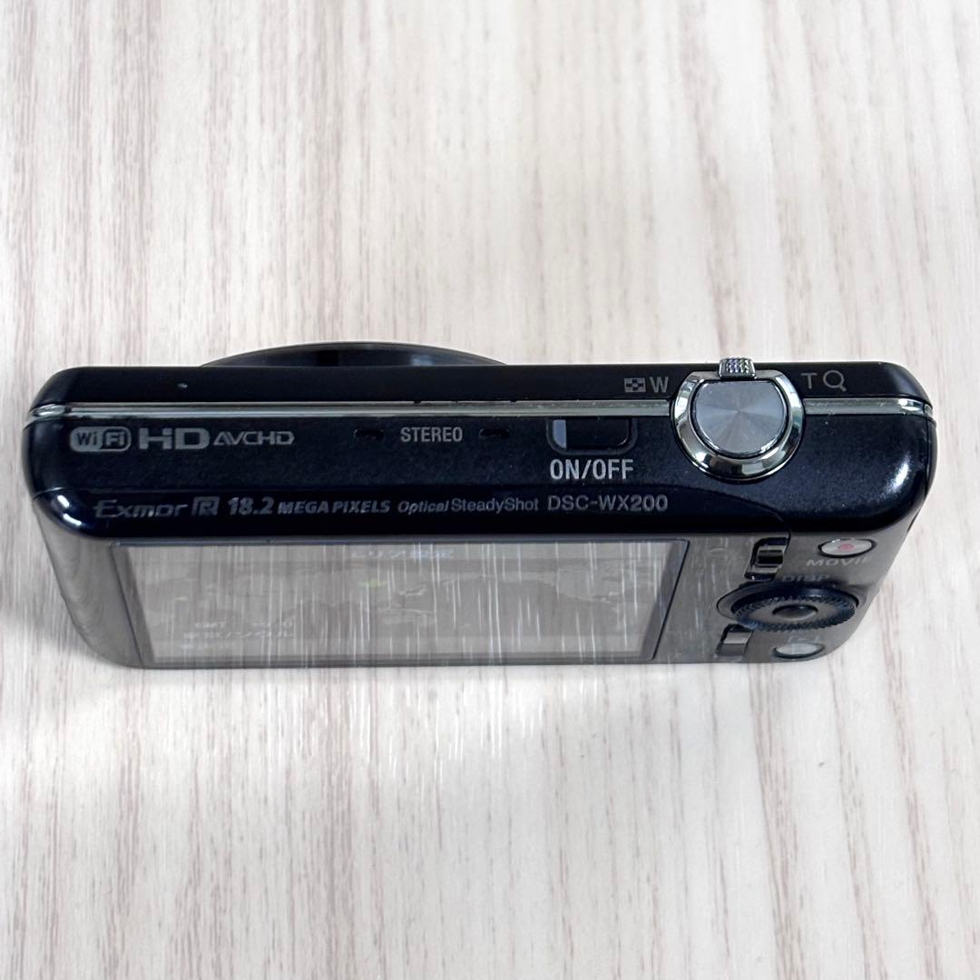 【SONY】Cyber-shot DSC-WX200 ブラック