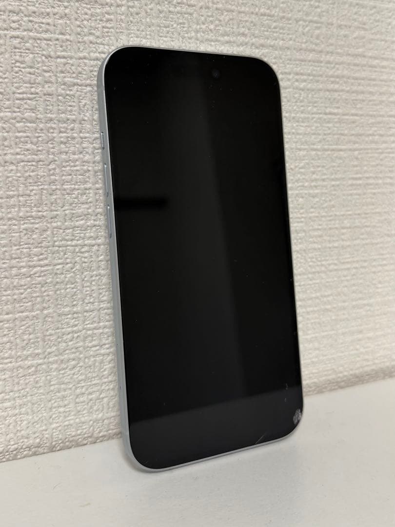 【画面割れあり】iPhone15 ブルー256GB