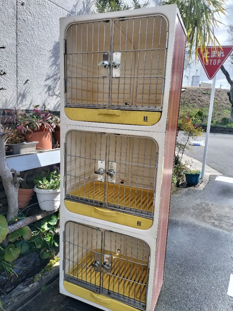 犬用3段ケージ