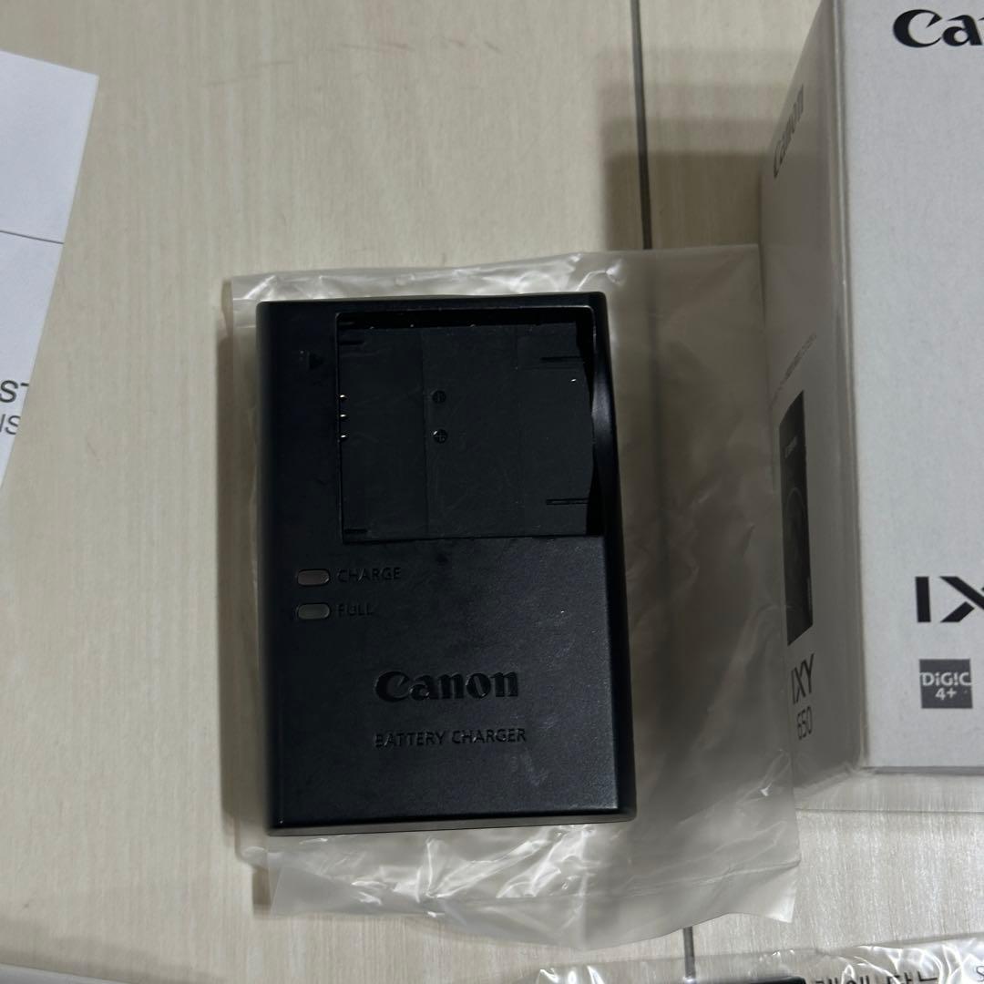 美品⭐︎フルセット　Canon IXY650 コンパクトデジタルカメラ ブラック