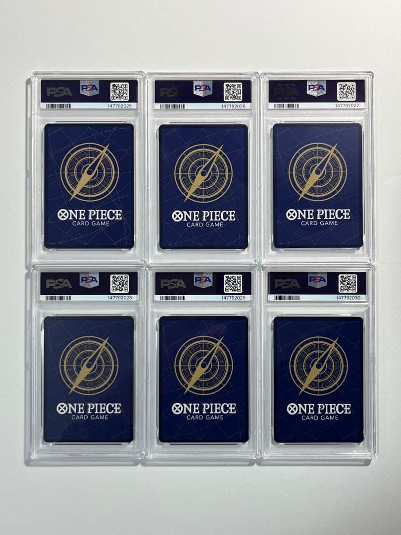 【PSA10】ONE PIECEカード　蒼海の七傑 SR 6枚セット